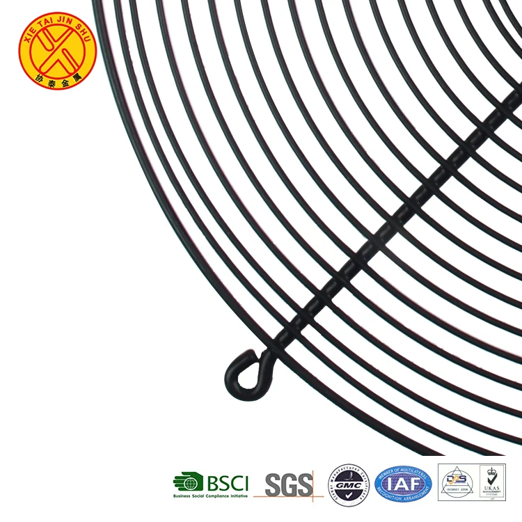 Beautifully styled fan spare parts stainless steel mini cooling fan guard hood