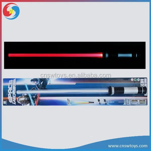 Laser light 6-FX red color Light Up Toy Star Sword DJ2601608