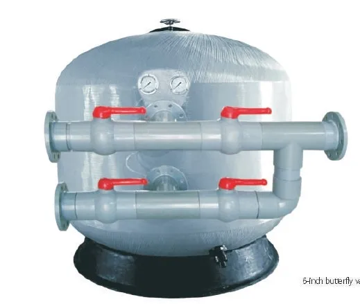 Fiberglass flange sand filter tank commercial swimming pool rapid sand filter