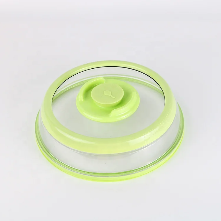 
Fresh round transparent covers food plastic cover 