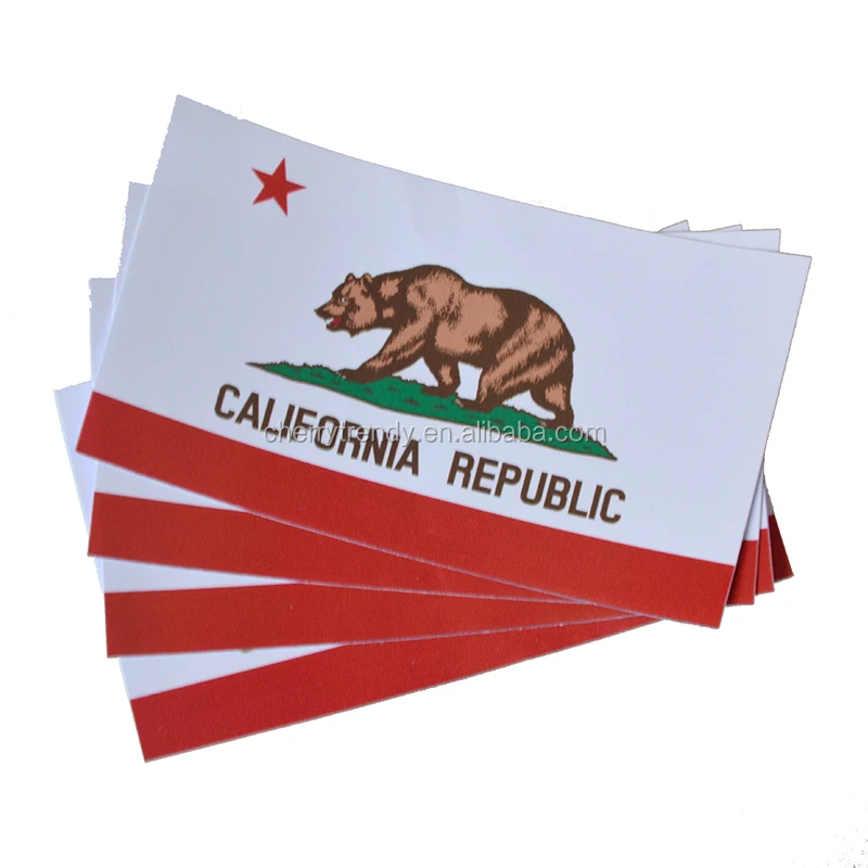 California State Flag Sticker Decal Window Stickers Car Decals