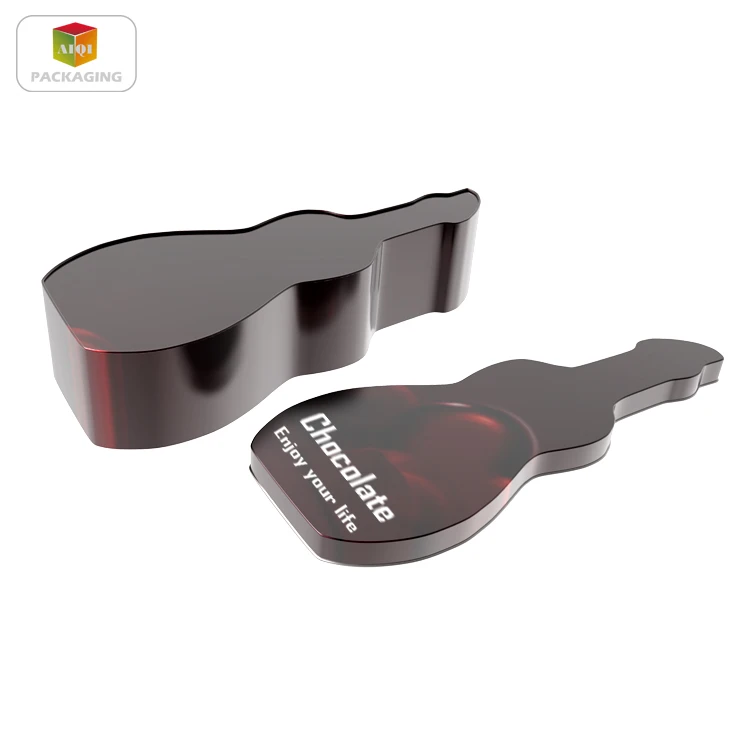 guitar tin box for saving money, guitar shaped boxes packaging