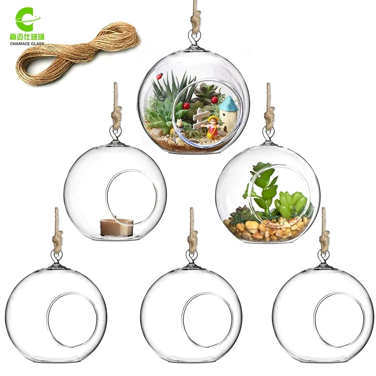 Hanging Glass Globes, Wholesale Terrarium Containers, Glass Vase Cheap