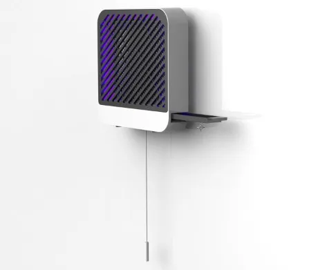 Электрическая ловушка для мух и комаров, ловушка для насекомых с УФ-синей лампой