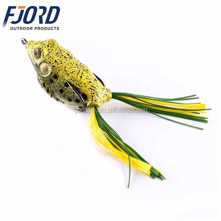 FJORD 55mm 66MM Soft Plastic Fishing Lures Japan Soft Toad Frogs Fishing Lures