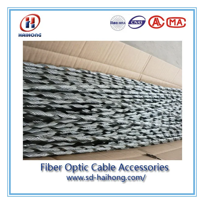 Pre Guy Grip Dead End Screw Tension Clamp for ADSS/OPGW Fiber Cable