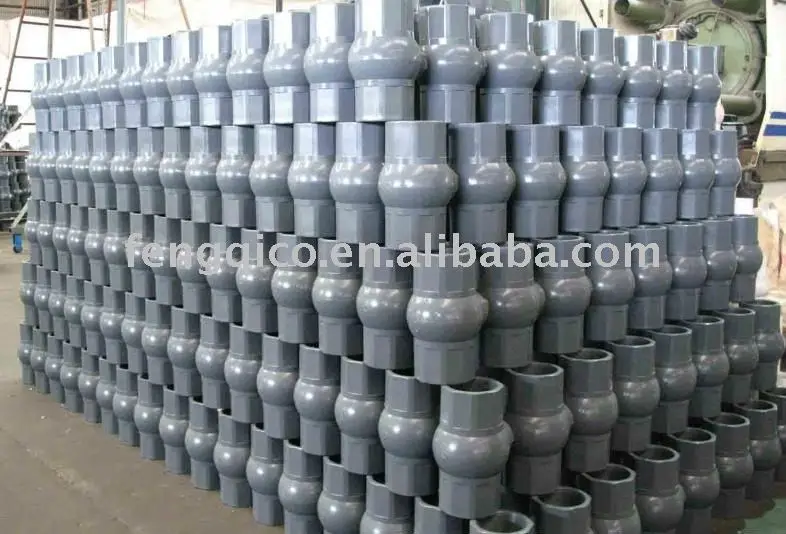 
PVC octagonal ball valve 