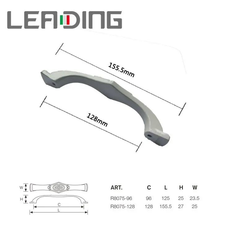 
2019 special design Pull handle aluminum Zinc alloy fancy door handles 