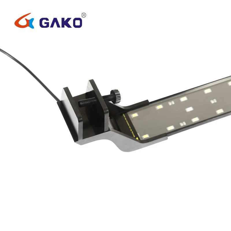 
GAKO LED Aquarium Light for Planted Fish Tank, White and Tri-Colored Blue white LEDs 