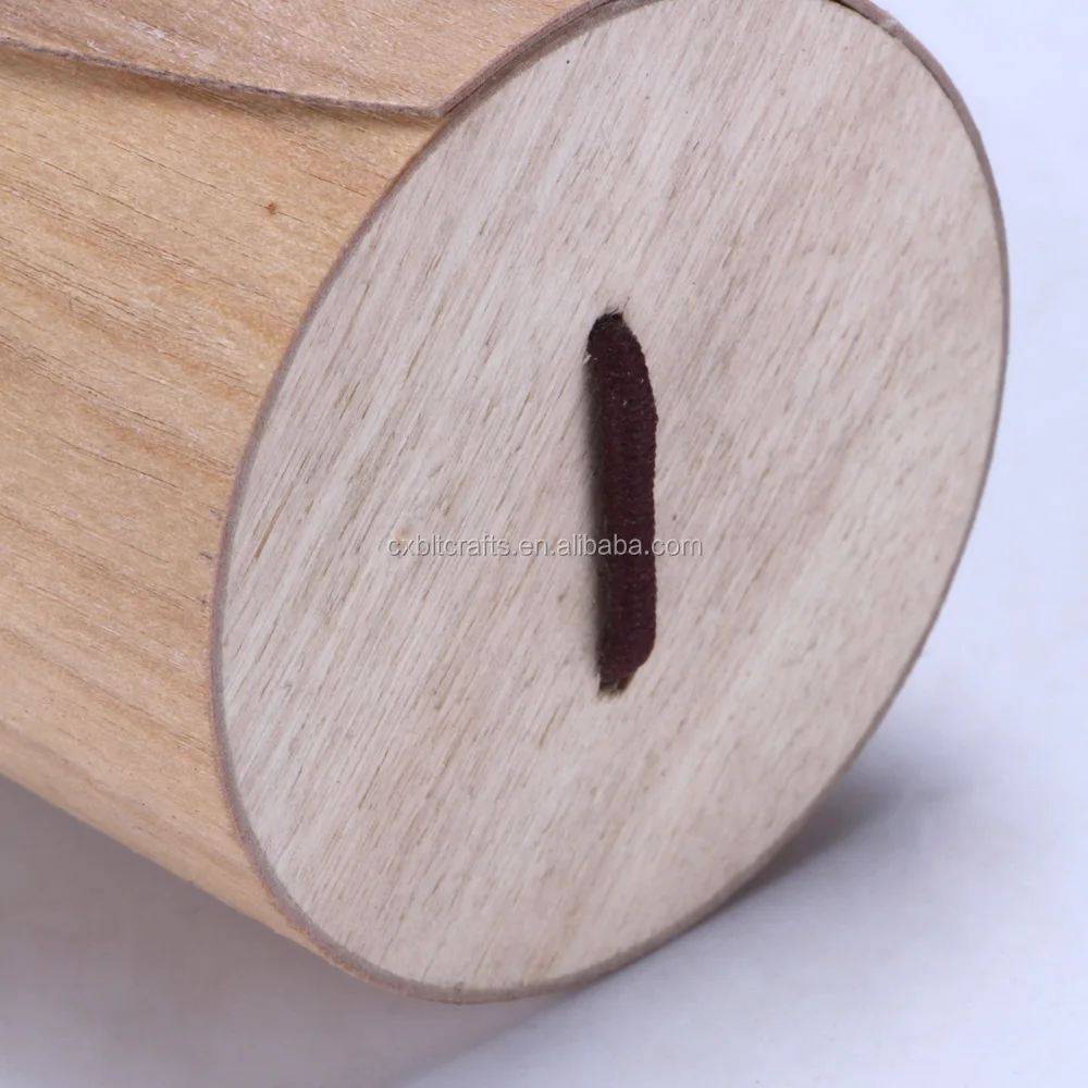 round tube wooden tea gift box for sale