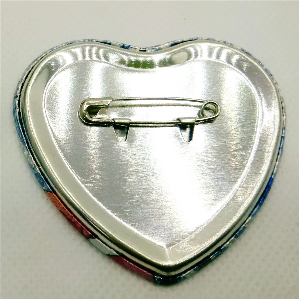 Offset Print CustomTin Metal Pin Button Badge