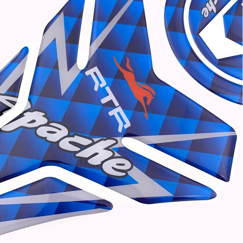 2019 new products compatible tvs apache rtr 160 motorcycle fuel tank cover decorative decals