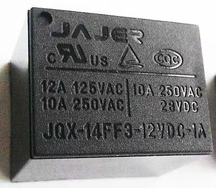 Высокомощное реле общего назначения PCB 12A 12V SPST