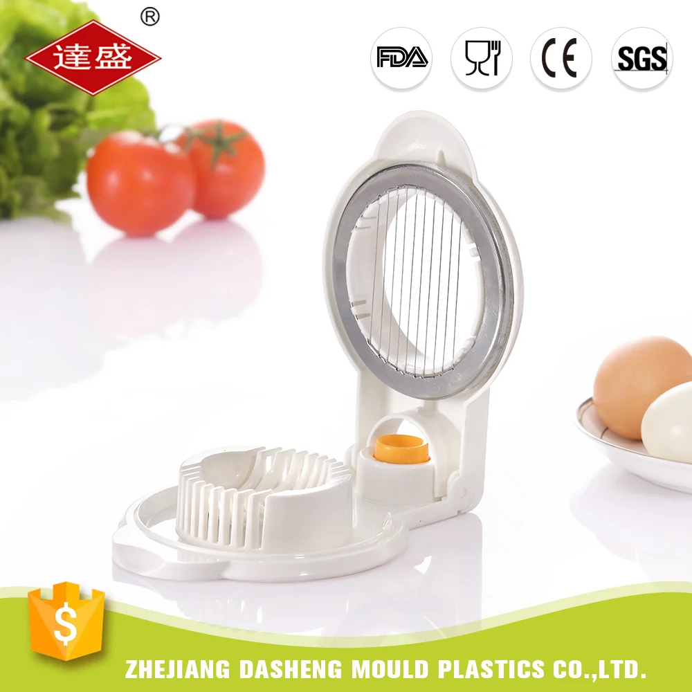 Профессиональный завод Пользовательские цвет дешевые пластиковые вареного яйцо slicer