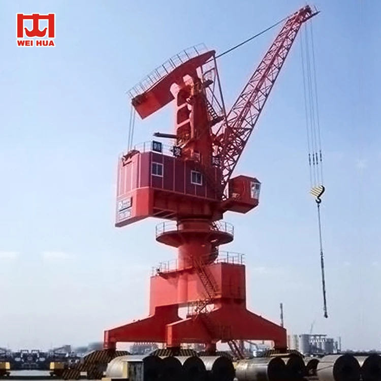 35t Mobile Harbor Portal Crane Jib Crane