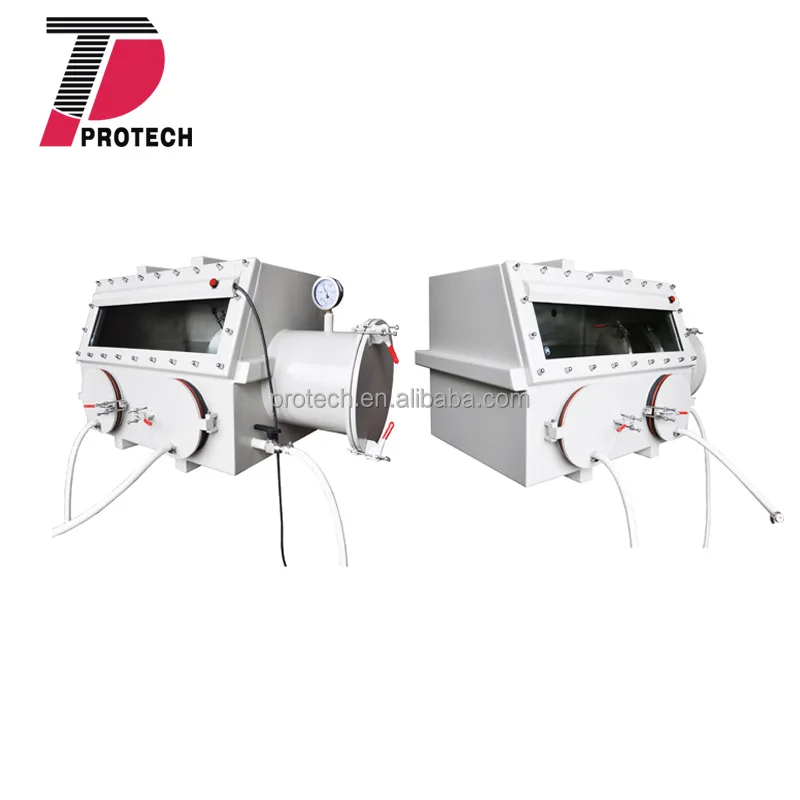 Stainless steel vacuum lab glove box price China factory