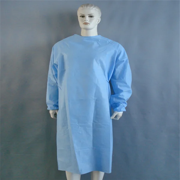 
Cotton Surgical Disposable Hospital White Nightgown Gown 