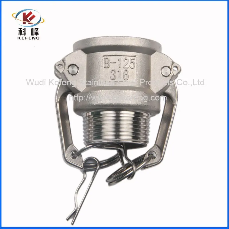 hydraulic stainless steel forging water hose quick couplings connector  products camlock couplings
