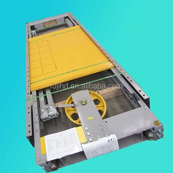 fuji elevator counterweight device for elevator parts