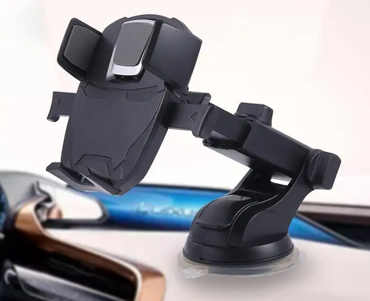 2019 new advanced easy one touch automatic car mobile phone holder with suction cup on dashboard for iphone Xmax