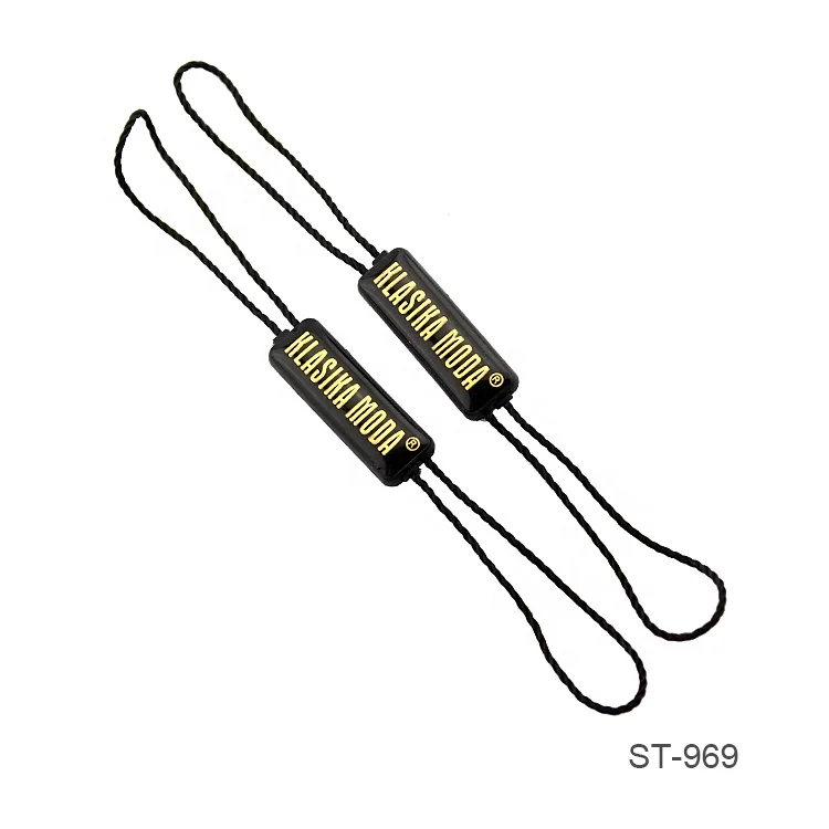 Garment Hangtag Manufacturer High Quality Nylon Cord Plastic for plastic seal garment tags plastic price tag