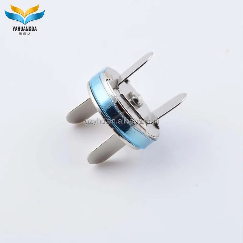 factory wholesale 18mm rivet hat magnetic snap button for handbag cap button