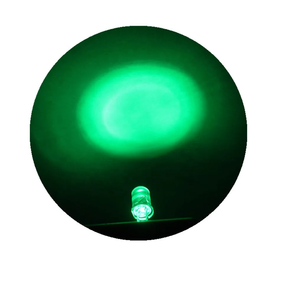 60 degree 5mm Round Green led diode for message board display