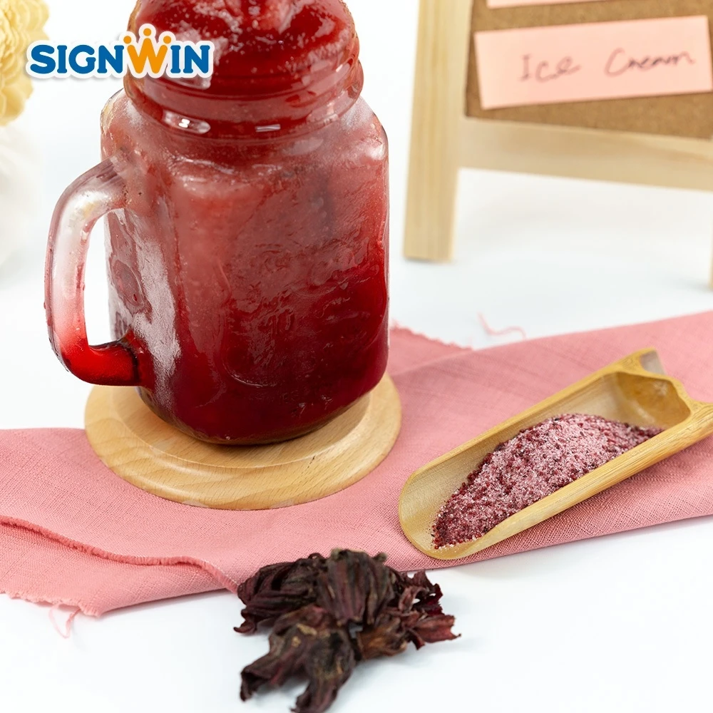 Безопасный порошок для смузи Roselle оптом из Тайваня