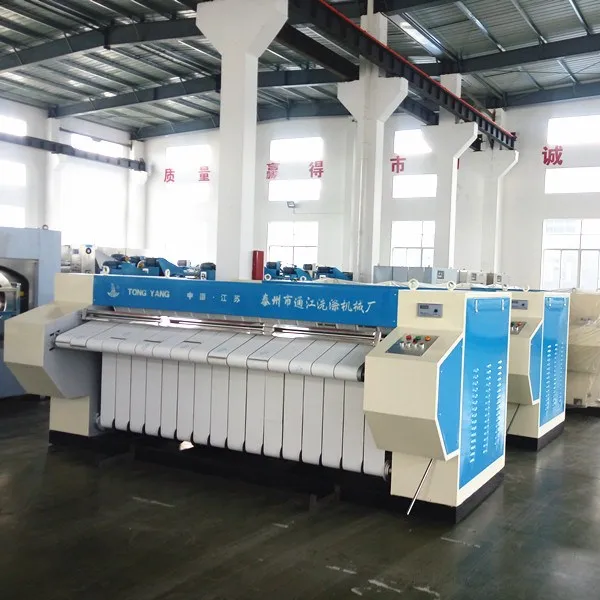 2500mm width hotel used automatic bedsheet ironing machine selling