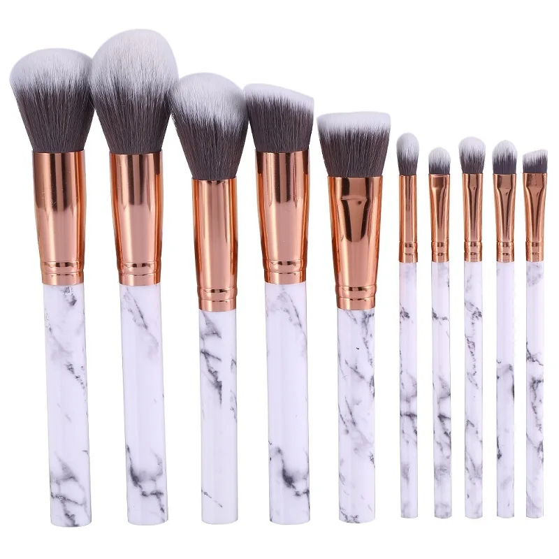 YRX D027 Marble makeup brush professional makeup brush set brush.