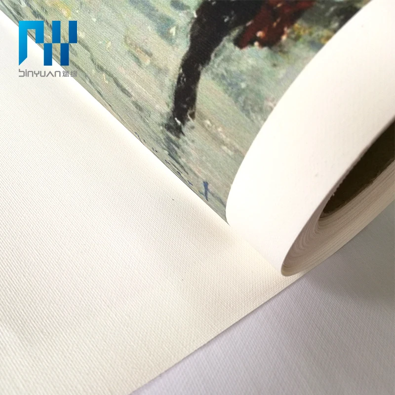 Matte art inkjet printing painting blank canvas 100% cotton canvas