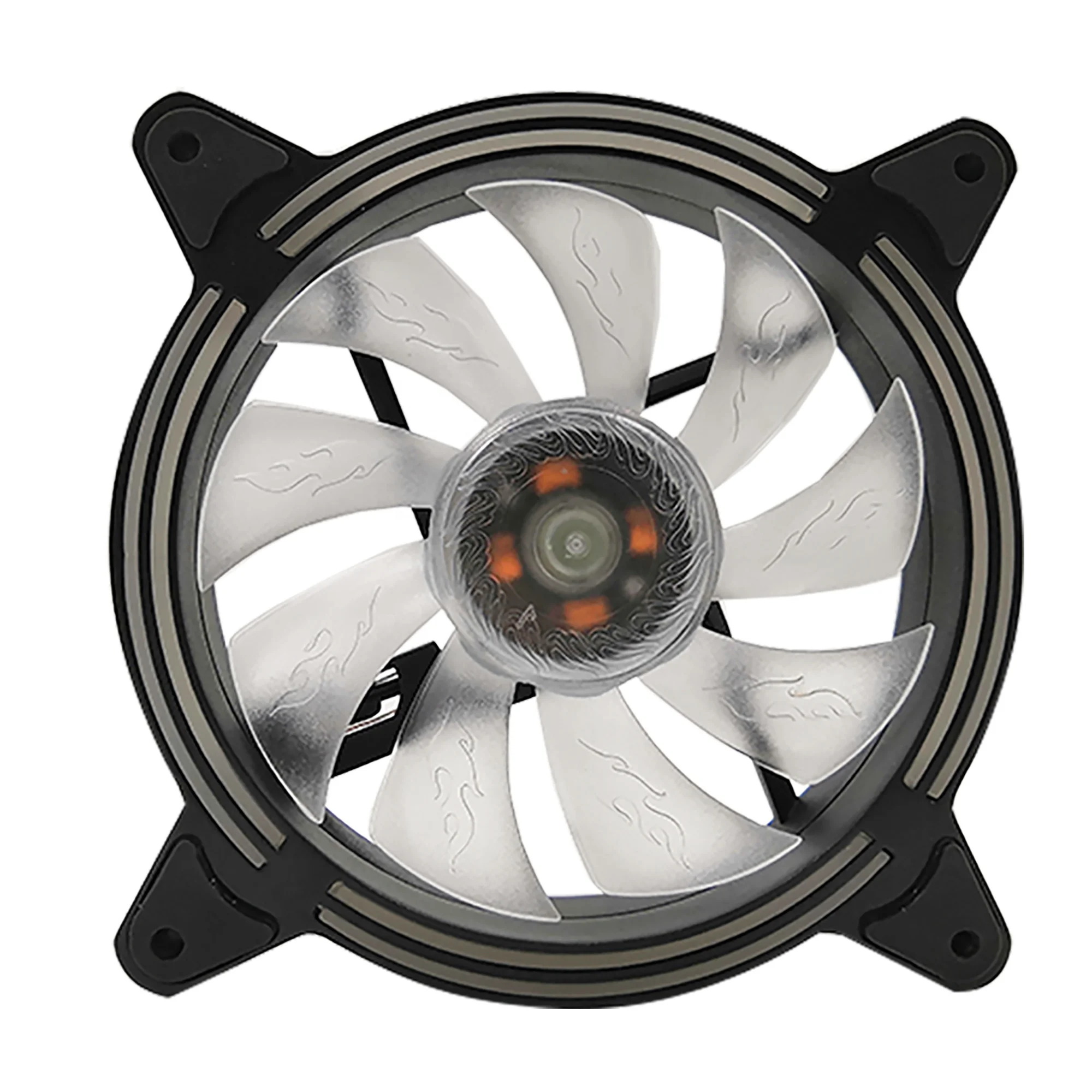 Радужный кулер RGB 120 мм по заводской цене вентилятор с низким уровнем шума для компьютера