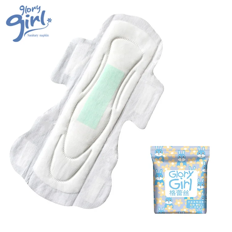 Night time use perforated non woven cover herbal extra long women sanitary pads for heavy flow