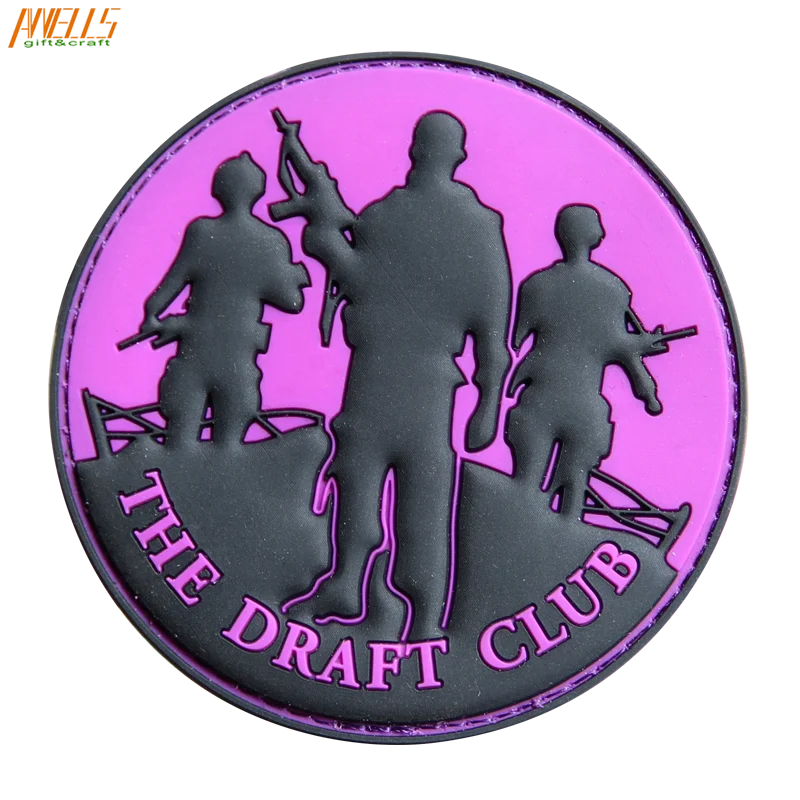 PVC Patch Used For Sports Patches Airsoft Paintball Ski and team patches