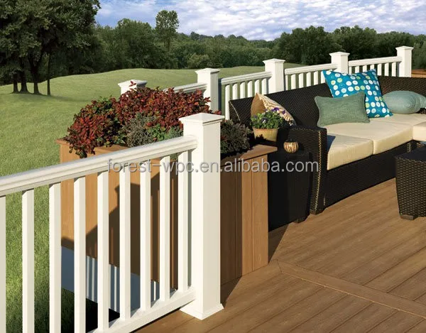 FRSTECH plastic wpc cheap balustrade balustrades for sale balustrade indoor