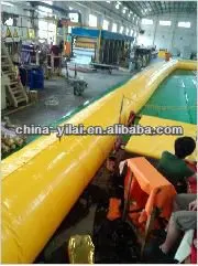 Fire resistance PVC mine flexible ventilation duct/ tunnel duct with eyelet and zipper