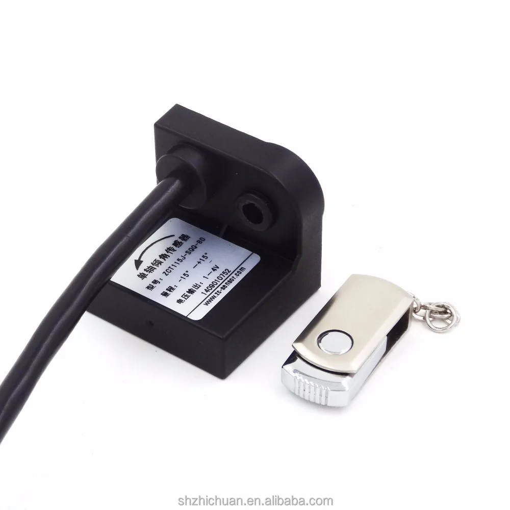
Shanghai ZC Sensor MEMS analog type water proof cheap wholesale price electronic single axis analog car inclinometer 