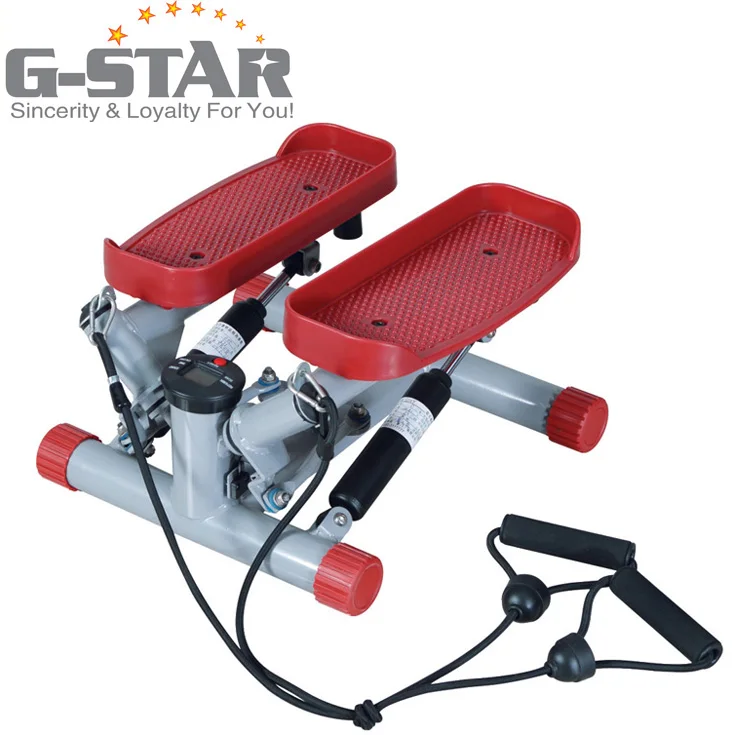 GS-306GD Hot Selling New Design Premium Quality Indoor Twist And Shape Mini Stepper With Rope For Home Gym