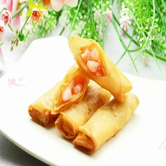 High quality Chinese food Frozen net spring roll pastry wrappers