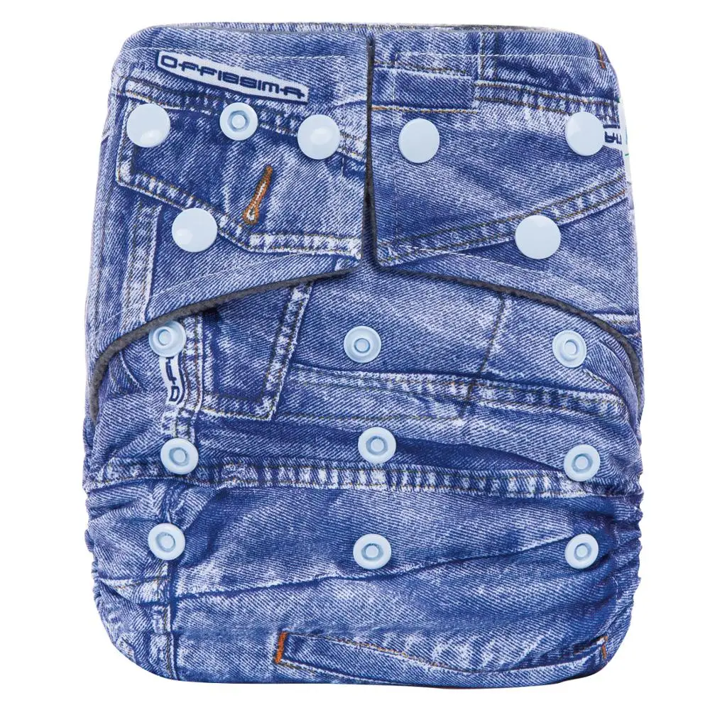 2021 Ananbaby New Design Pocket Style Ecological Reusable Bamboo Charcoal Cloth Diaper