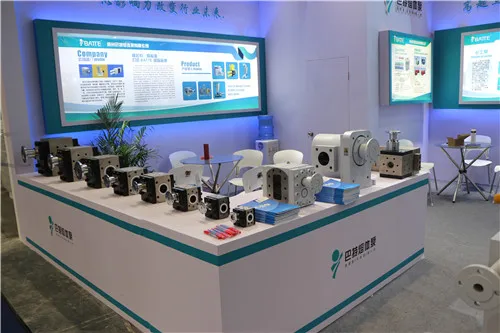 batte herringbone chemical industry polymer cast film extrusion line hot melt adhesive gear extruder melt pump design