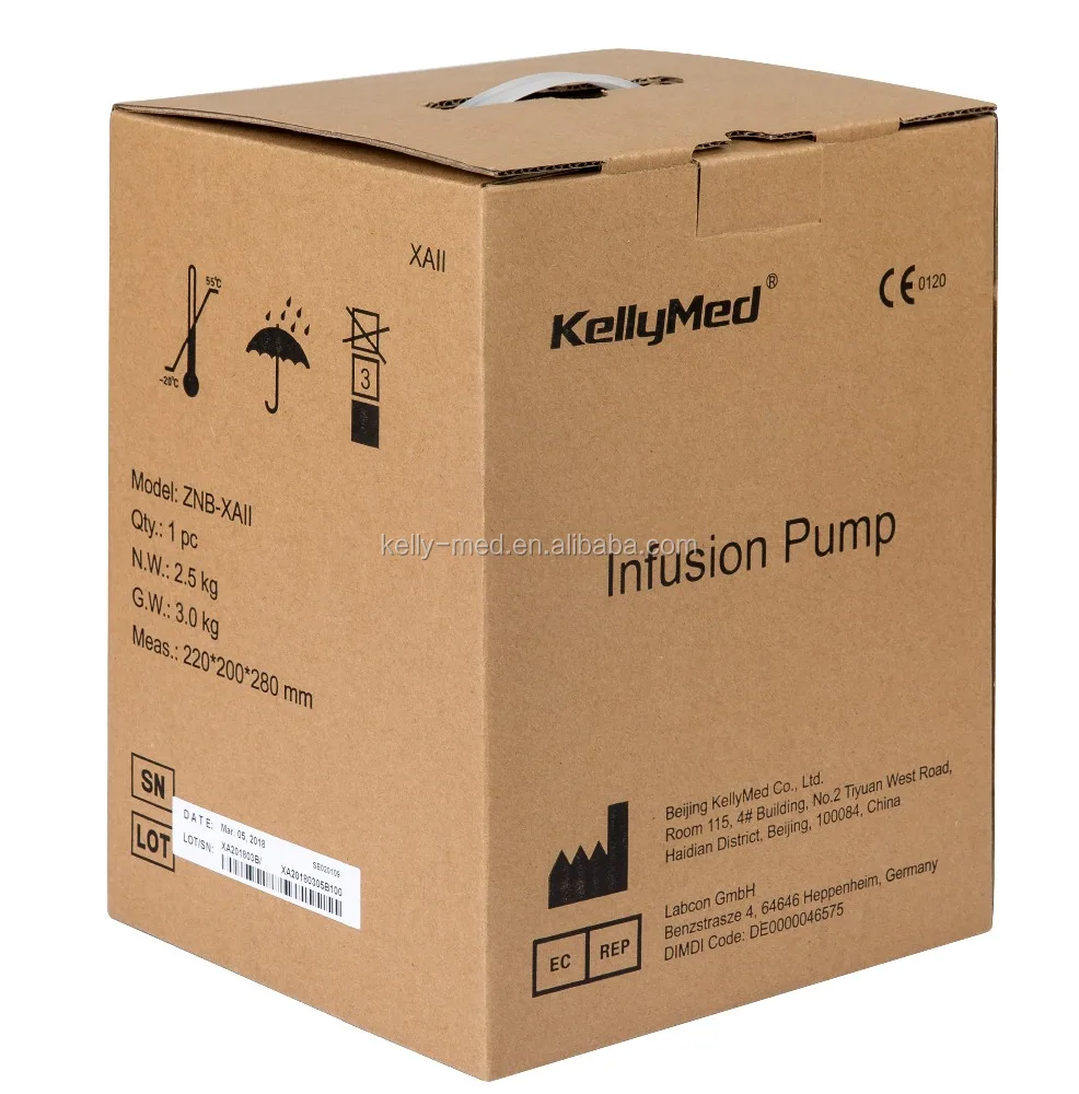 High Quality Large LCD Display Medical Equipment Volumetric TCI Syringe Pump Disposable Infusion Pump