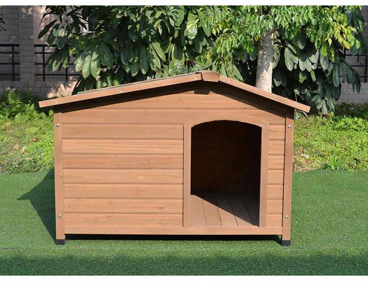 Outdoor solid wood house large kennel