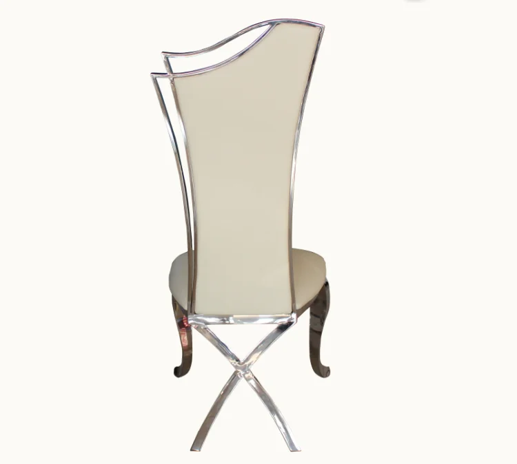 Wholesale modern stainless steel dining chair