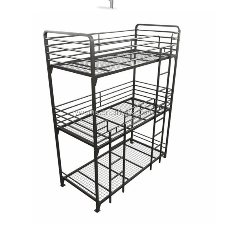 3 Person Bunk Bed,3 Tier Bunk Bed / 3 Sleeper Bunk Bed