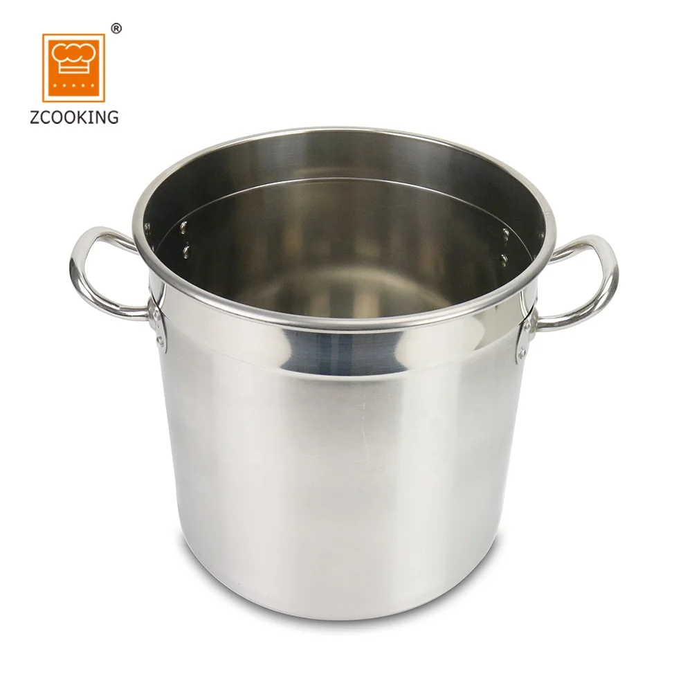 High Quality 20 Liter Stainless Steel Large Soup Cooking Stock Pot With Factory Price