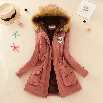 Winter Women Jacket Coats New 2018 Luxurious Coat Cotton Padding Jacket Down Parka