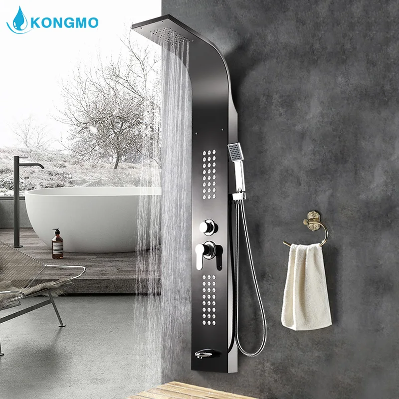 
Лидер продаж, душевые панели для ванной комнаты, насадки для душа с хромированными полировками 