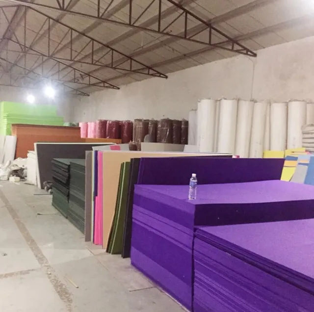 Hot-pin Sound Absorbing Material 100% 3D Polyester Fiber Wall Sound Absorbing Board