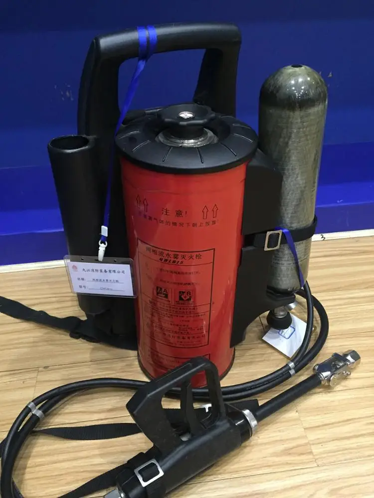 15L backpack water mist fire extinguisher for fire fighting rescue